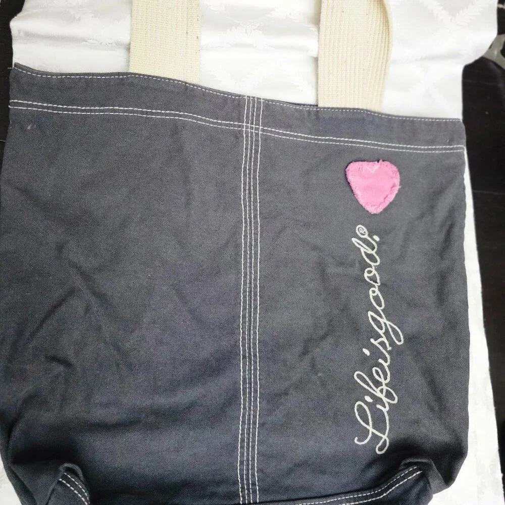 Life is Good Large Tote Bag! Great condition! - Picture 2 of 12